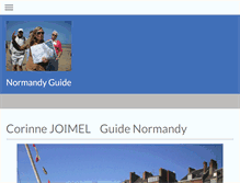 Tablet Screenshot of guide-normandy.com